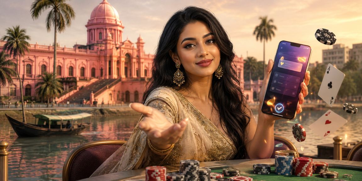 ঢাকায় সৈকতের পাশে জ্যাকপট গেম খেলছেন একজন bdgogame ব্যবহারকারী